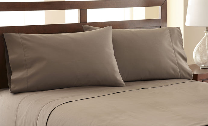 1200 thread count 4 Piece Sheet Set Khaki California King