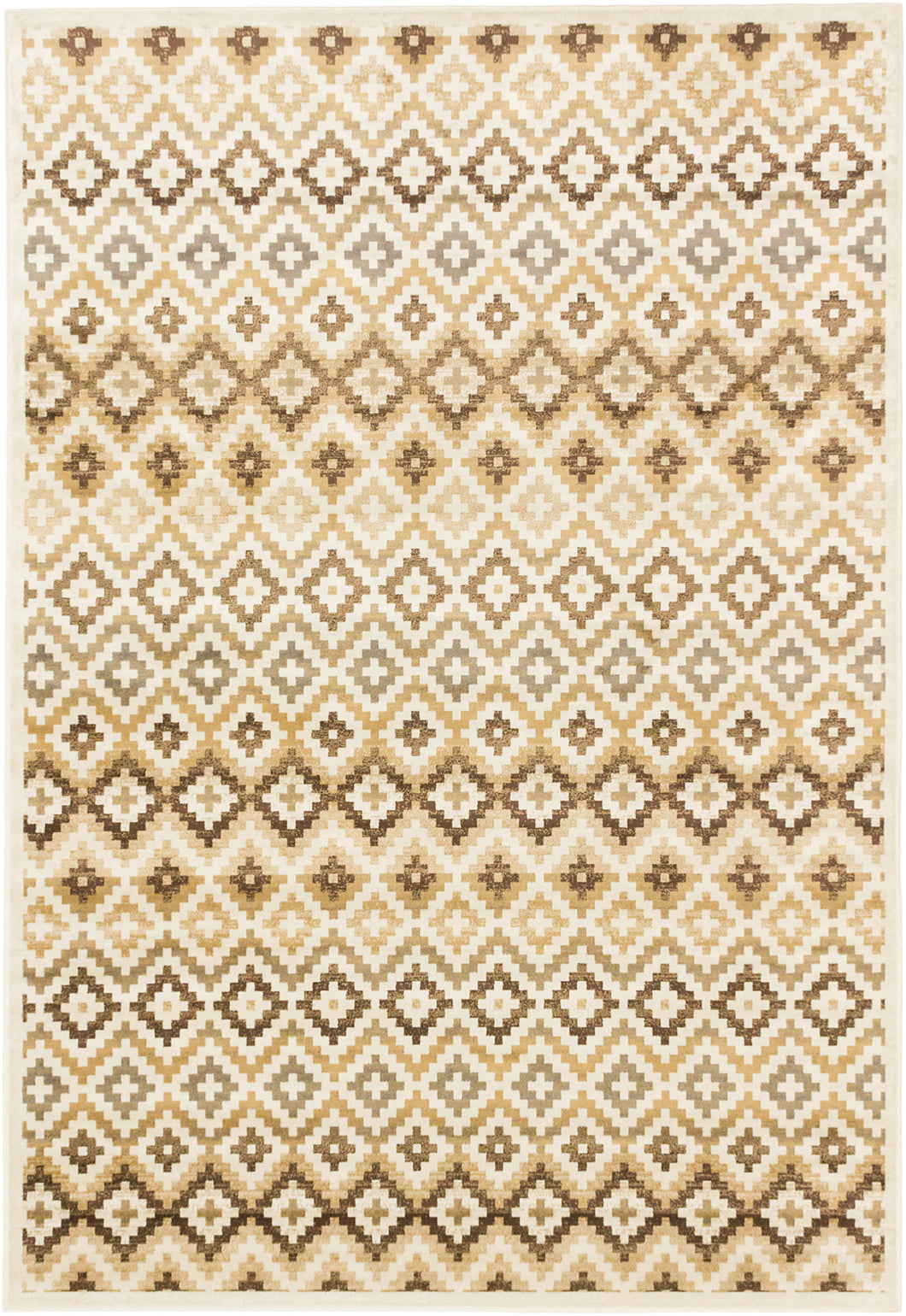 Athina Cream, Khaki  Rug 8'2