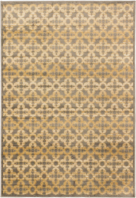 Athina Dark Gray, Light Brown  Rug 5'3