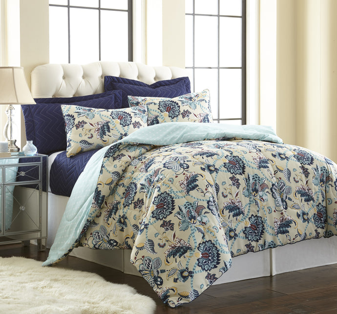 6 Piece Comforter-Coverlet Set Hope King