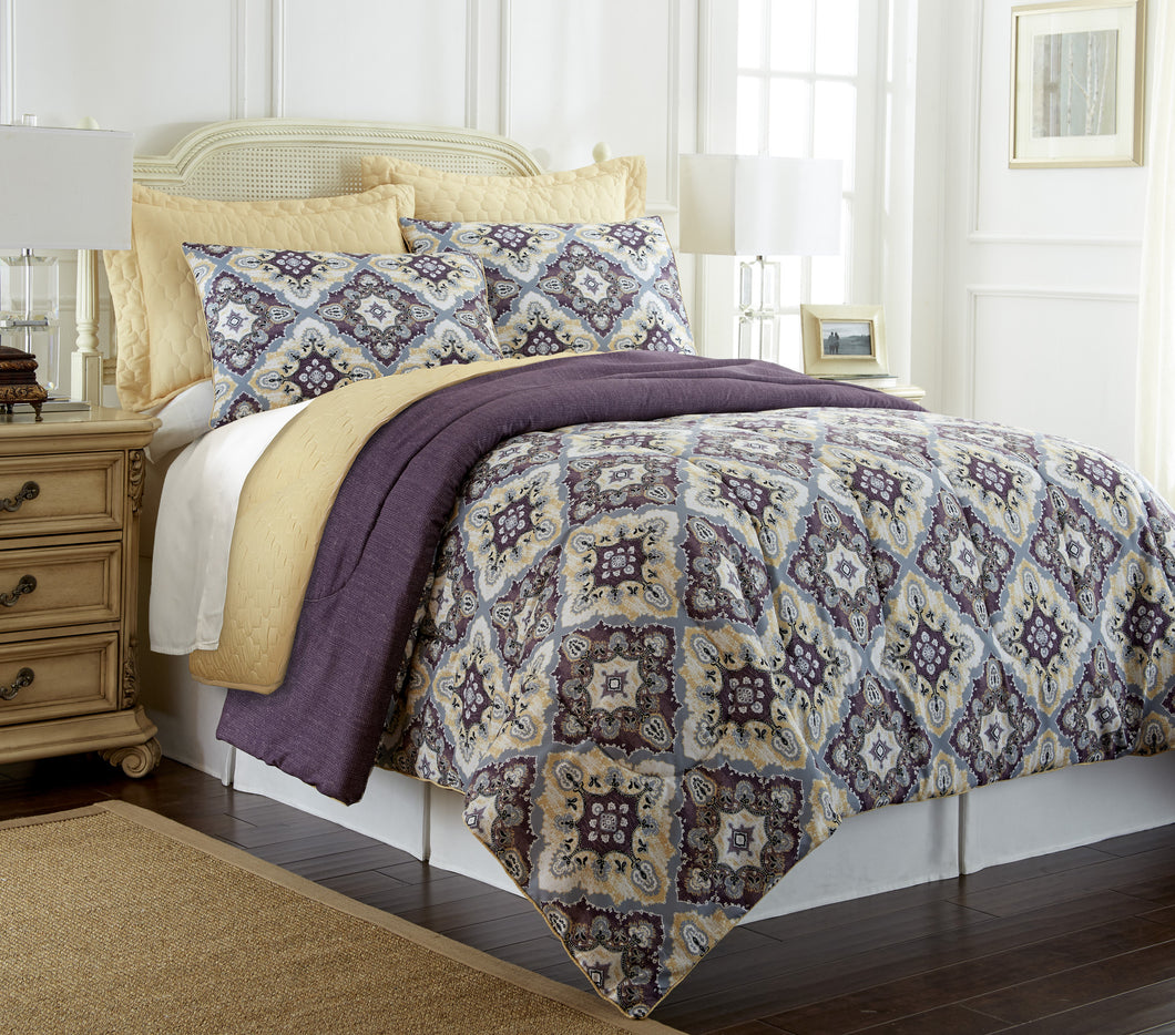 6 Piece Comforter-Coverlet Set Zoie Queen