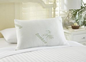 Bamboo memory foam pillow King