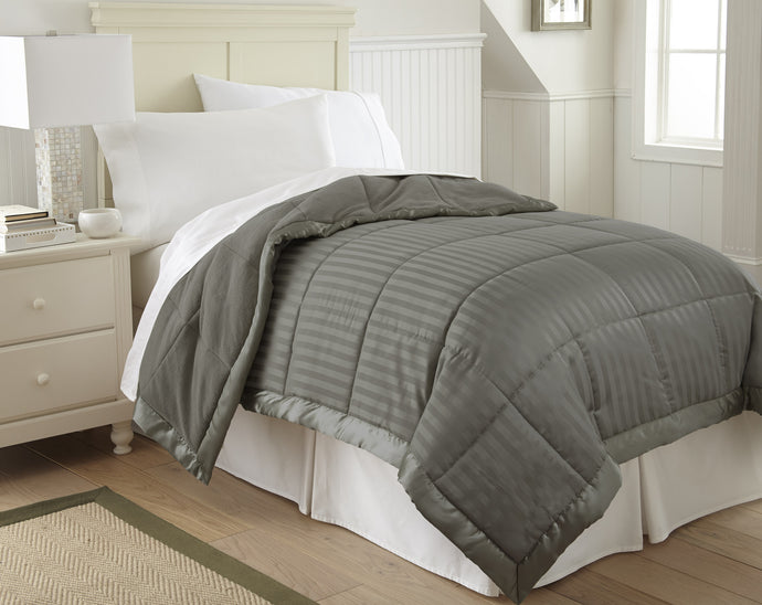 Down Alternative Blanket Gray Twin