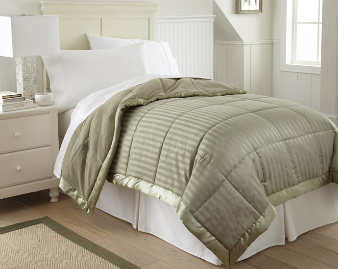 Down Alternative Blanket Taupe Full/Queen