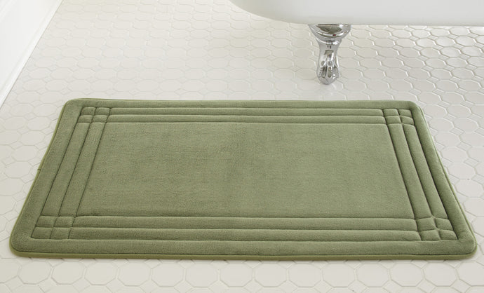 Embossed Memory foam  mats Geoplex  Sage
