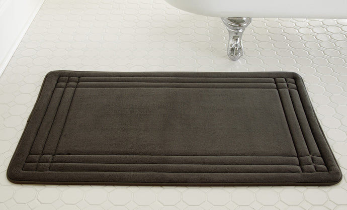 Embossed Memory foam mats GeoPlex  Mocha