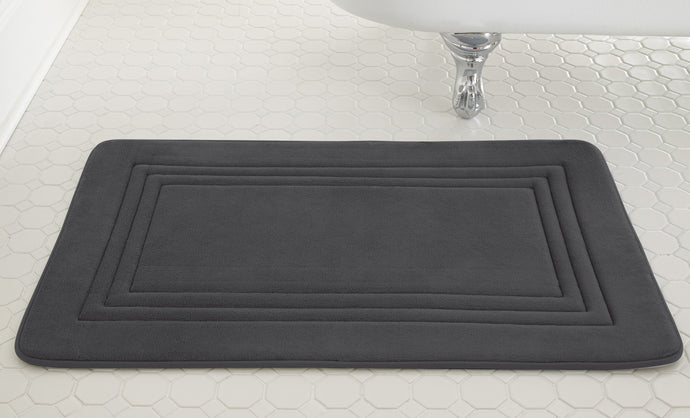Embossed Memory foam mats Echo Gray