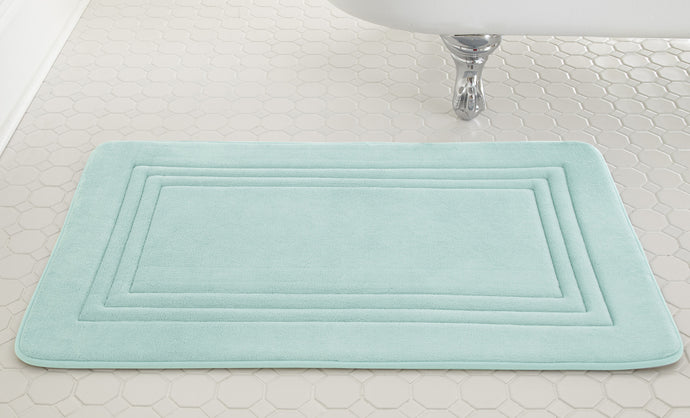 Embossed  Memory foam mats Echo Jade