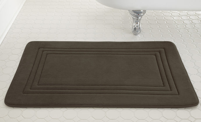 Embossed Memory foam mats Echo Mocha
