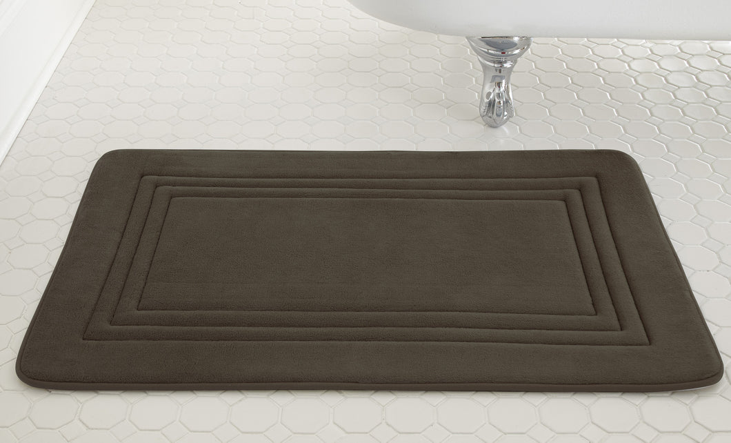 Embossed Memory foam mats Echo Mocha