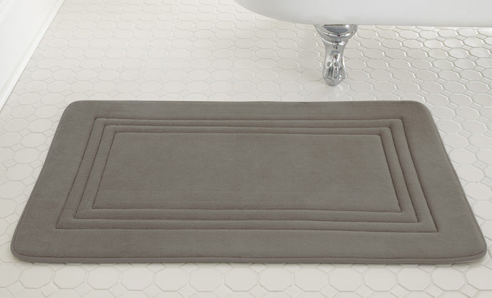 Embossed Memory foam mats Echo Taupe