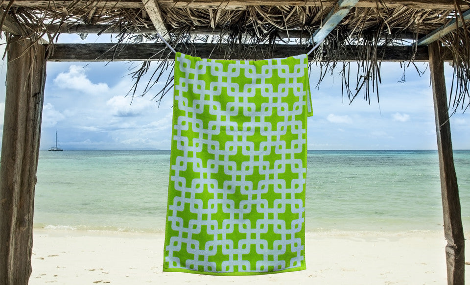 Beach towels 100% Cotton Yarn dyed - Square