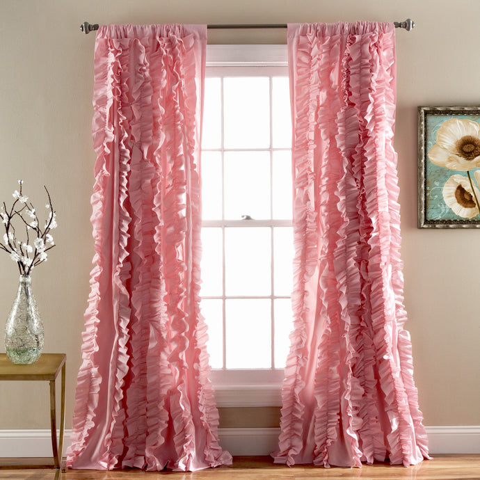 Belle Window Curtain Pink