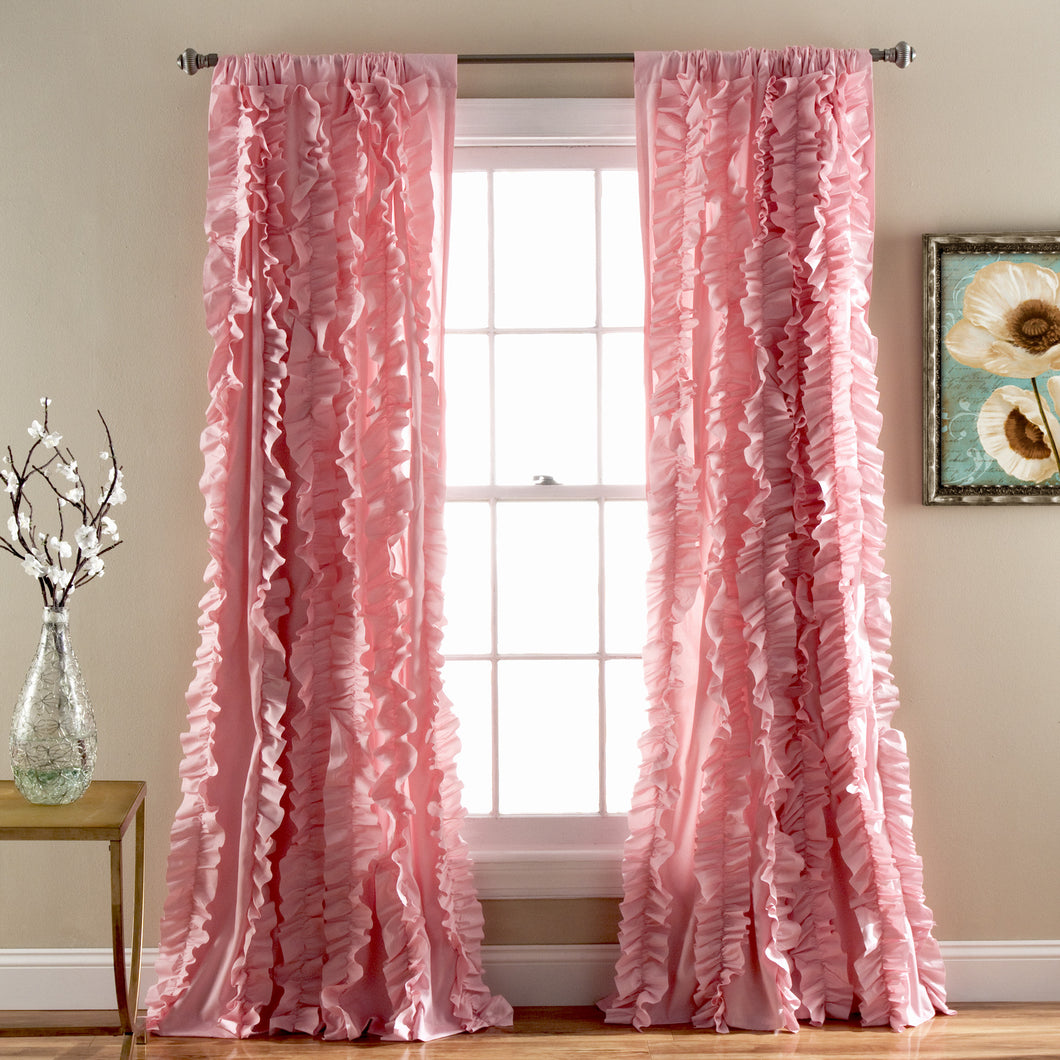 Belle Window Curtain Pink