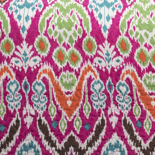 Jaipur Ikat Quilts Fuchsia 3 Piece Set Full/ Queen