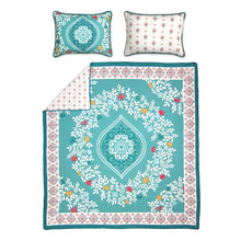 Newbold Quilt Blue 3pc Set King