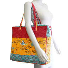 Royal Empire Quilt Red/ Turquoise 4Pc Full/ Queen
