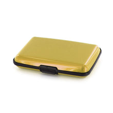 RFID-Blocking Water-Resistant Credit Card Wallet in Gold