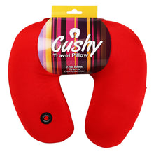 Massage-Action Neck Pillow in Red