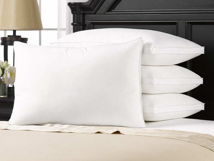 4 Pack Ella Jayne Home Gusseted Microfiber Pillow /King Size