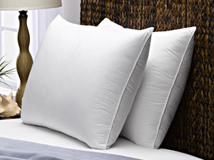 2 Pack Le' Nautique Collection 230Tc Quilted Gel Filled Pillow / Standard Size