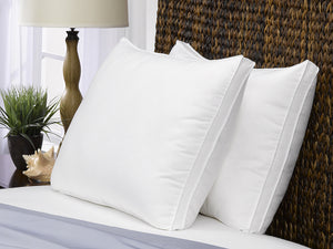 2 Pack Le' Nautique Collection Memory Fiber Pillows / Standard Size