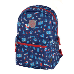 "Cornell" 18" Backpack In Kline Blue