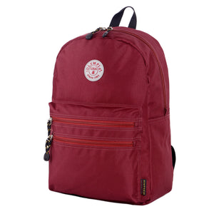 "Princeton" 18" Backpack In Burgundy