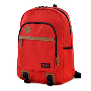 "Aston" 18" Backpack In Red