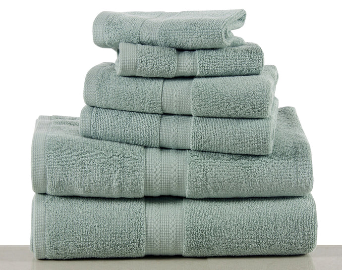6 Piece Towel Quick dry Set in Surf