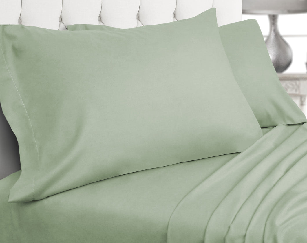 Mirabelle Bamboo Sheets 4pc Set King in Sage