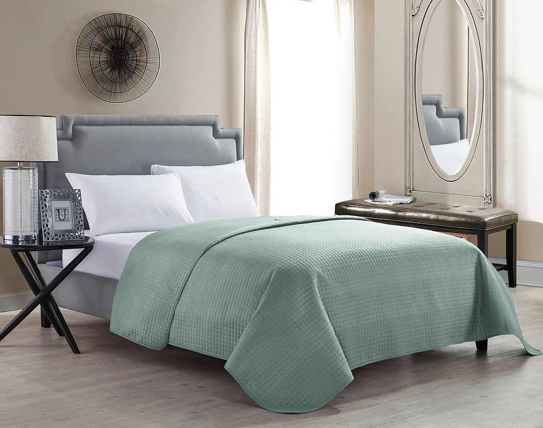 Columbus Full/Queen Quilt In Sage