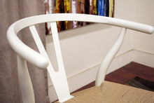 Baxton Studio Mid-Century Modern Wishbone Chair - Ivory Wood Y Chair