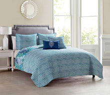 Emerald Paisley 5 Piece Full In Green