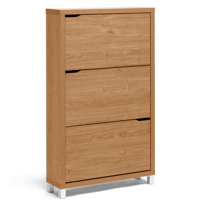 Baxton Studio Simms Maple Modern Shoe Cabinet