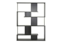 Baxton Studio Kessler Dark Brown Modern Bookshelf - Tall Height