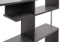 Baxton Studio Kessler Dark Brown Modern Bookshelf - Tall Height