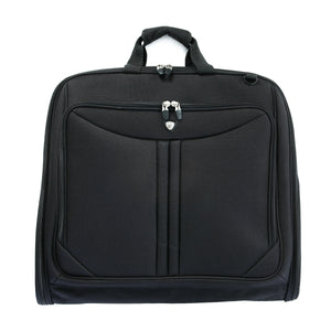 "Vector" Deluxe Garment Bag In Black