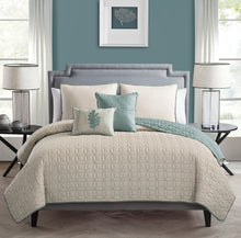 Hayden 5 Piece Quilt Set King In Taupe