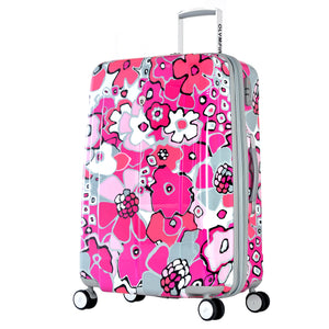 "Blossom Ii" 29" Large-Size Hardcase Spinner  In Fuchsia
