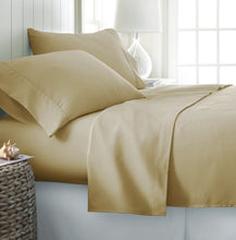 Becky Cameron™ Premium Double Brushed 4 Piece Sheet Set in California King Gold
