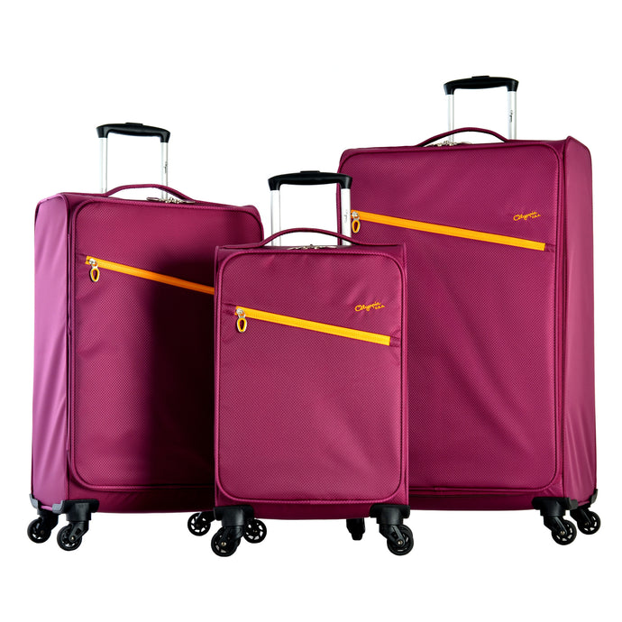 Cloud 3-Piece Ultralight Spinner Set In Plum