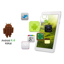 KOCASO 7-Inch Quad Core Android 4.4 1GB RAM 8GB ROM HD LCD Tablet in Silver