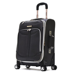 "Tuscany" 25" Expandable Mid-Size Spinner In Black