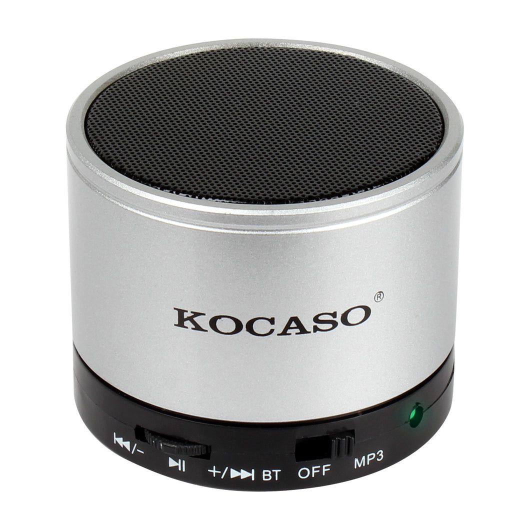Mini Portable Bluetooth Speaker in Silver