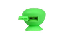 Mini Suction Cup Bluetooth Speaker in Green