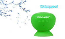 Mini Suction Cup Bluetooth Speaker in Green