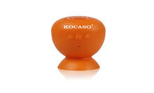 Mini Suction Cup Bluetooth Speaker in Orange