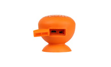 Mini Suction Cup Bluetooth Speaker in Orange