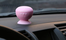 Mini Suction Cup Bluetooth Speaker in Pink